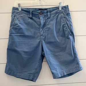 Mens American Eagle Flex Lived-In Khaki Shorts - Size 29